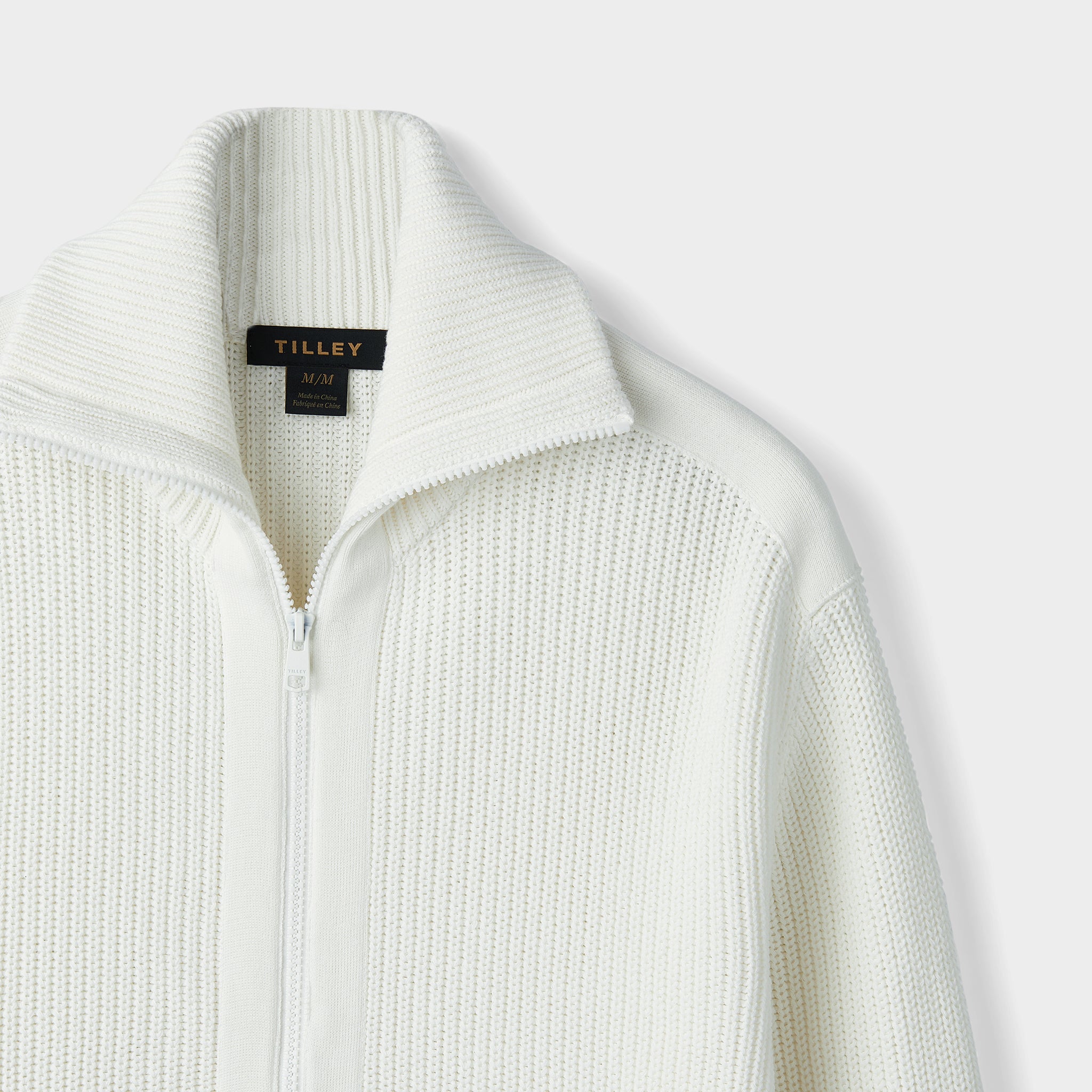 Cool Cotton Sweater Jacket