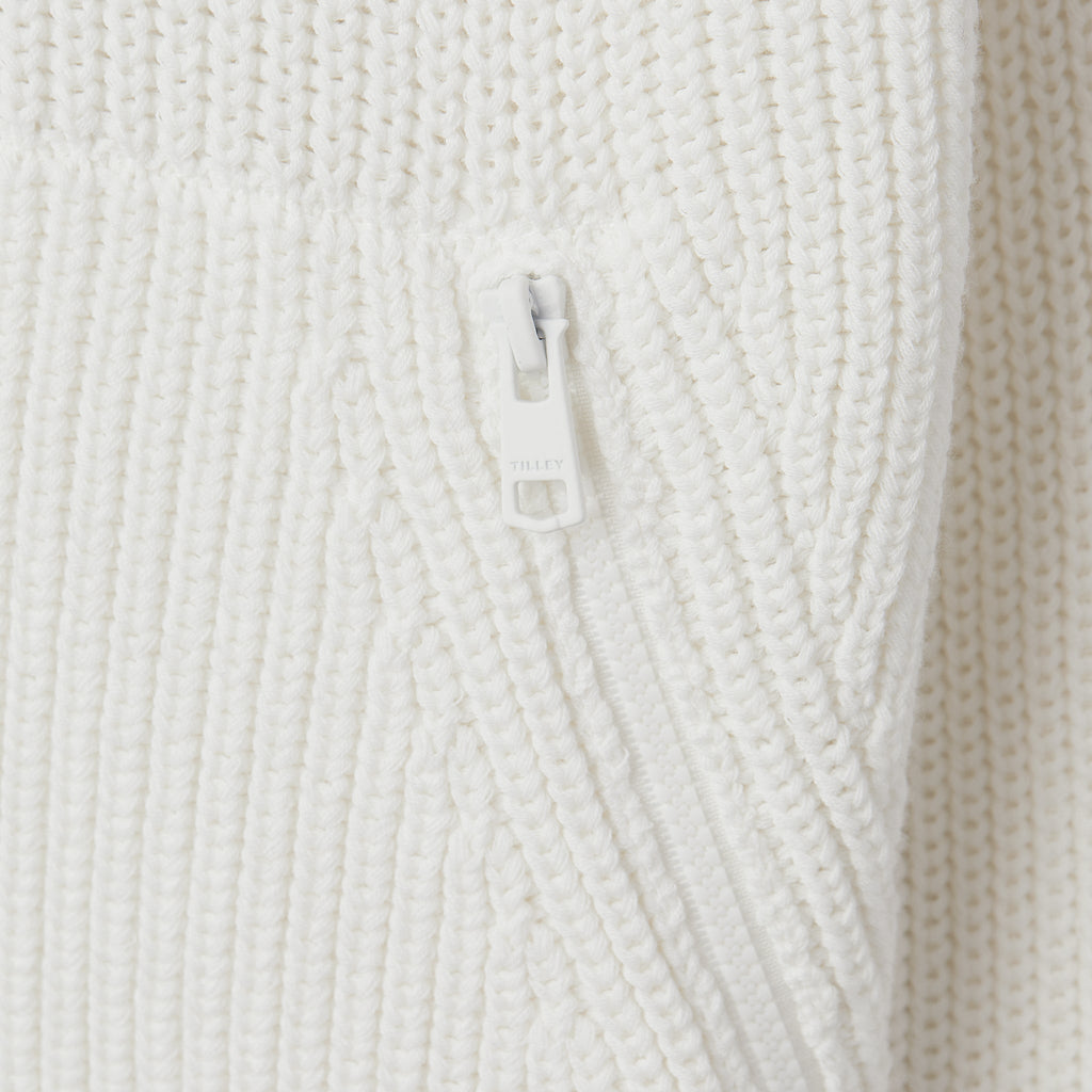 Cool Cotton Sweater Jacket